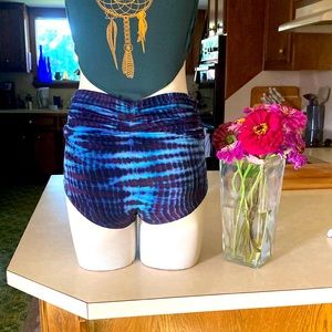 Tie Dye Scrunch Booty Short